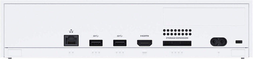 White 512GB SSD All-Digital Gaming Console with Wireless Controller T49395