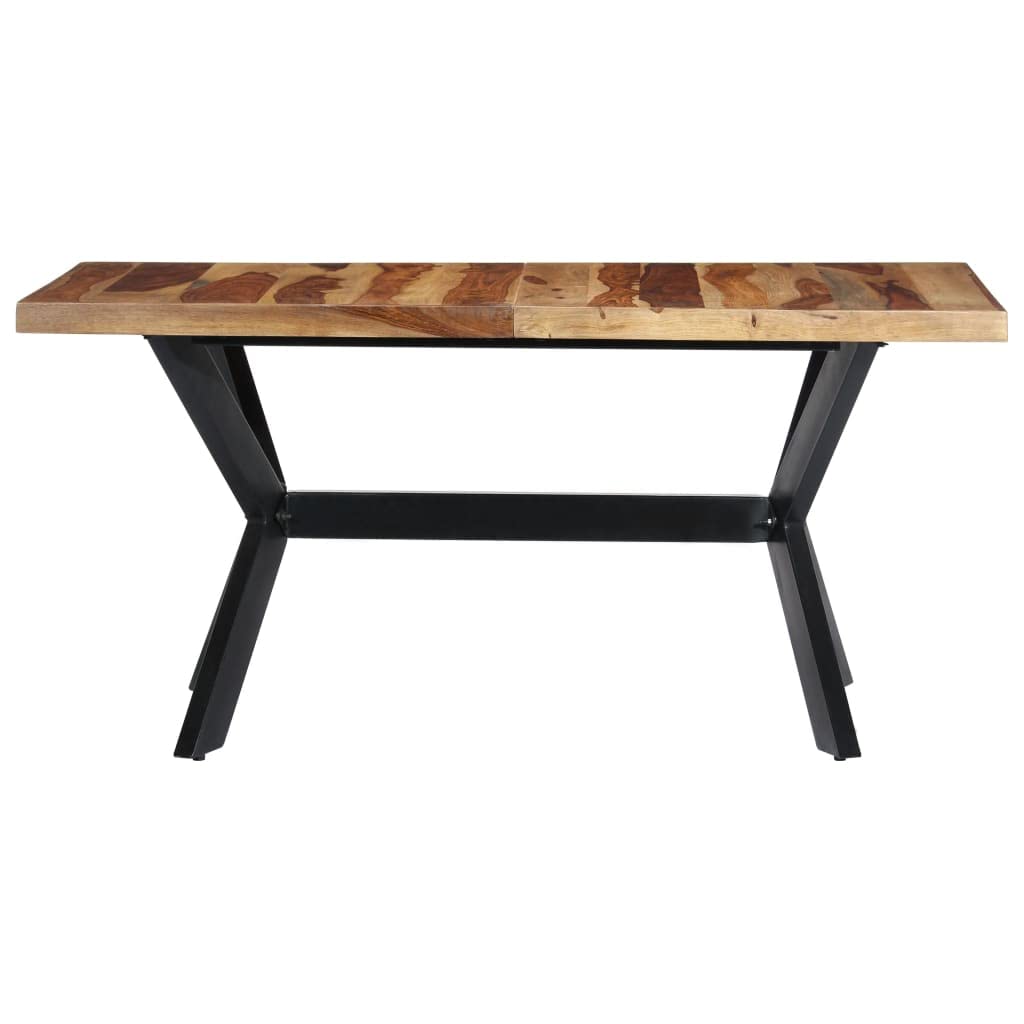 55.1"x27.6"x29.5" Solid Sheesham Wood Dining Table R1872