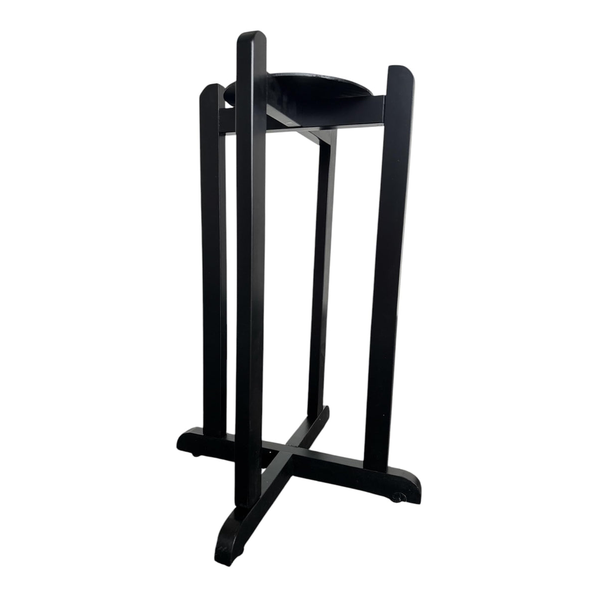 27" Black Wood Floor Stand for Water Dispenser F495931