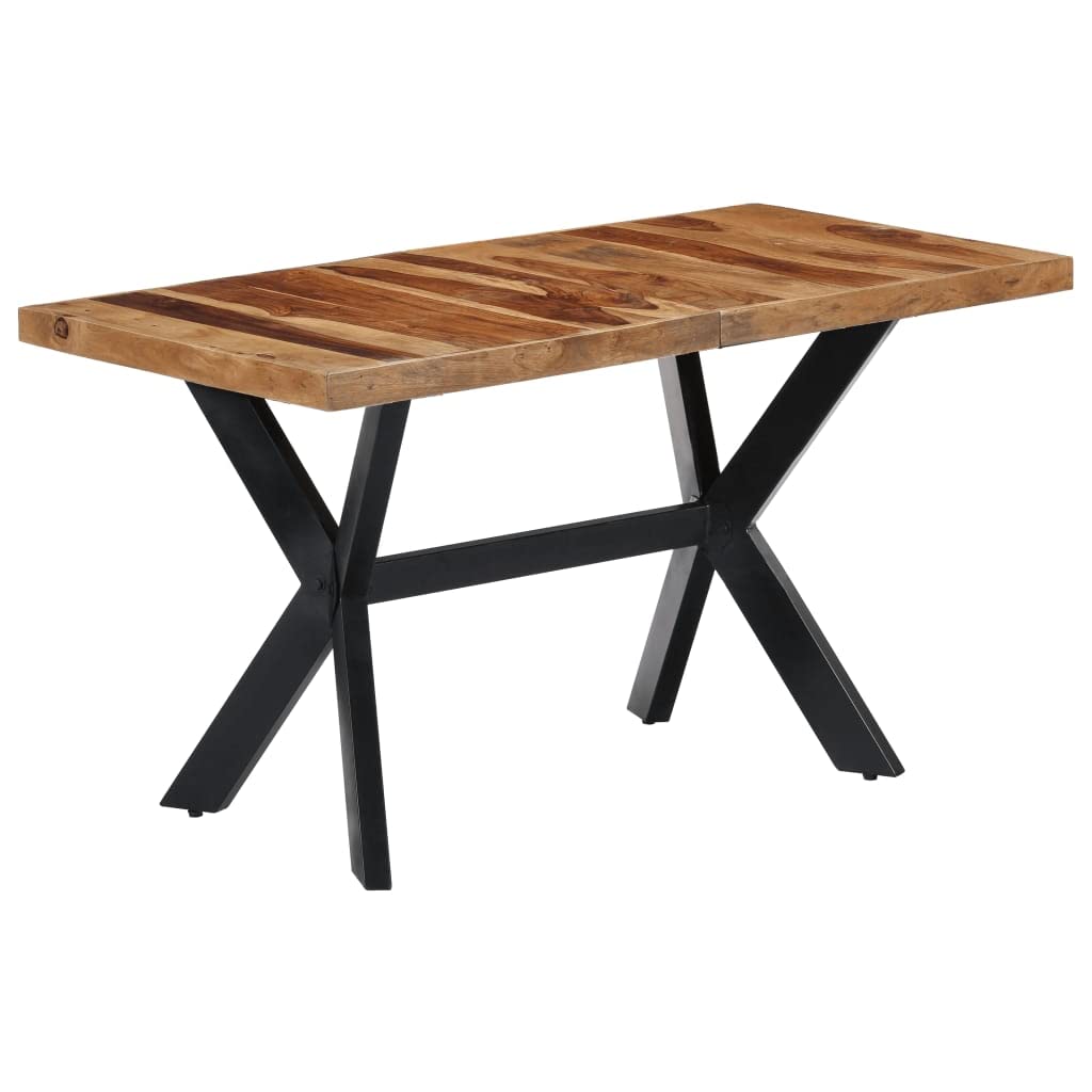 55.1"x27.6"x29.5" Solid Sheesham Wood Dining Table R1872