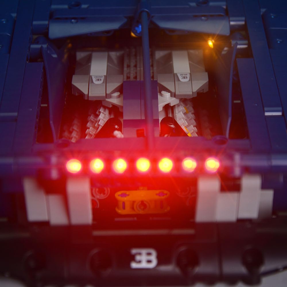 LED Light Kit for Race Car Building Model E9821