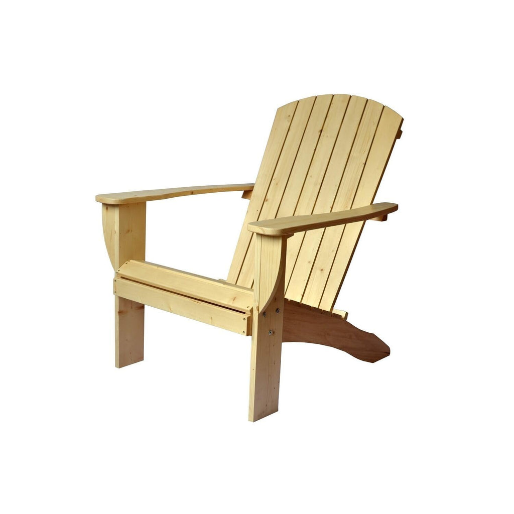 Adirondack Chair with Table & Bottle Opener Solid Cedar Wood A8545