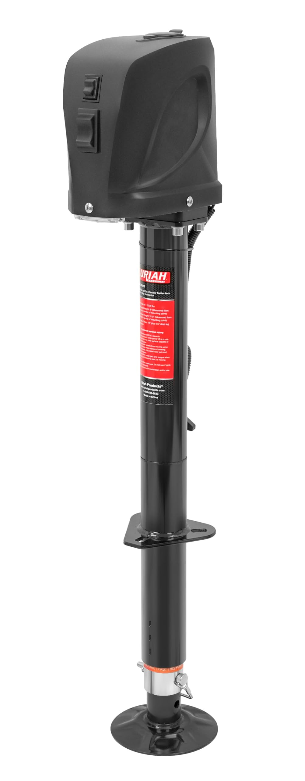 12V 5000 Lbs Electric Trailer Jack C231551