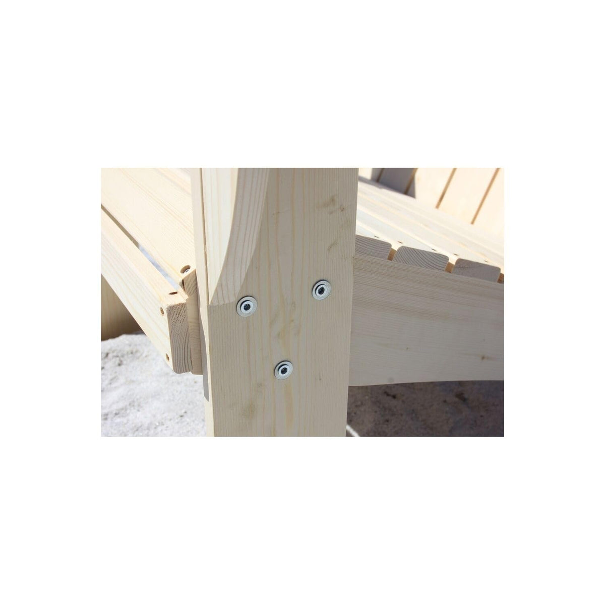 Adirondack Chair with Table & Bottle Opener Solid Cedar Wood A8545
