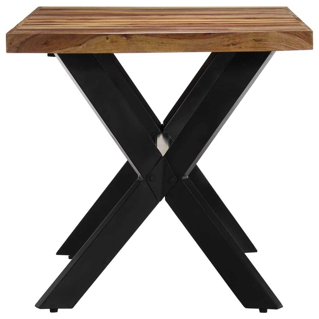 55.1"x27.6"x29.5" Solid Sheesham Wood Dining Table R1872