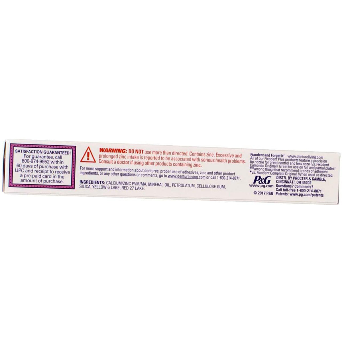 Denture Adhesive Cream 2 oz (Pack of 7) U83272