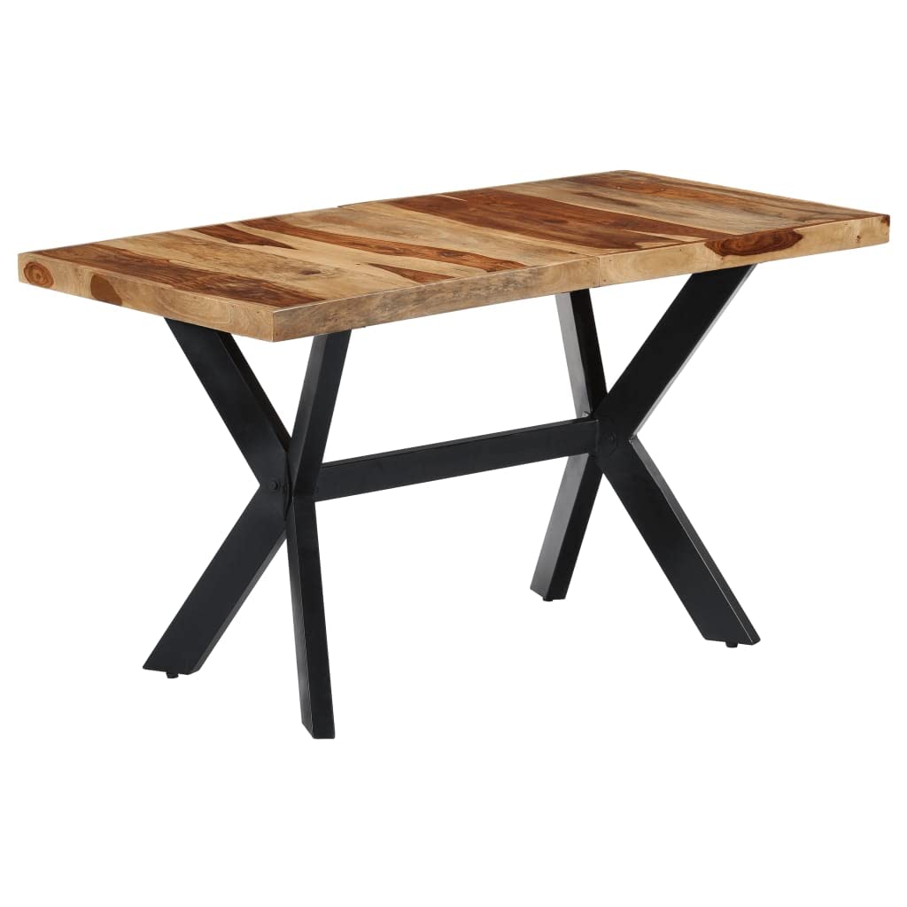 55.1"x27.6"x29.5" Solid Sheesham Wood Dining Table R1872