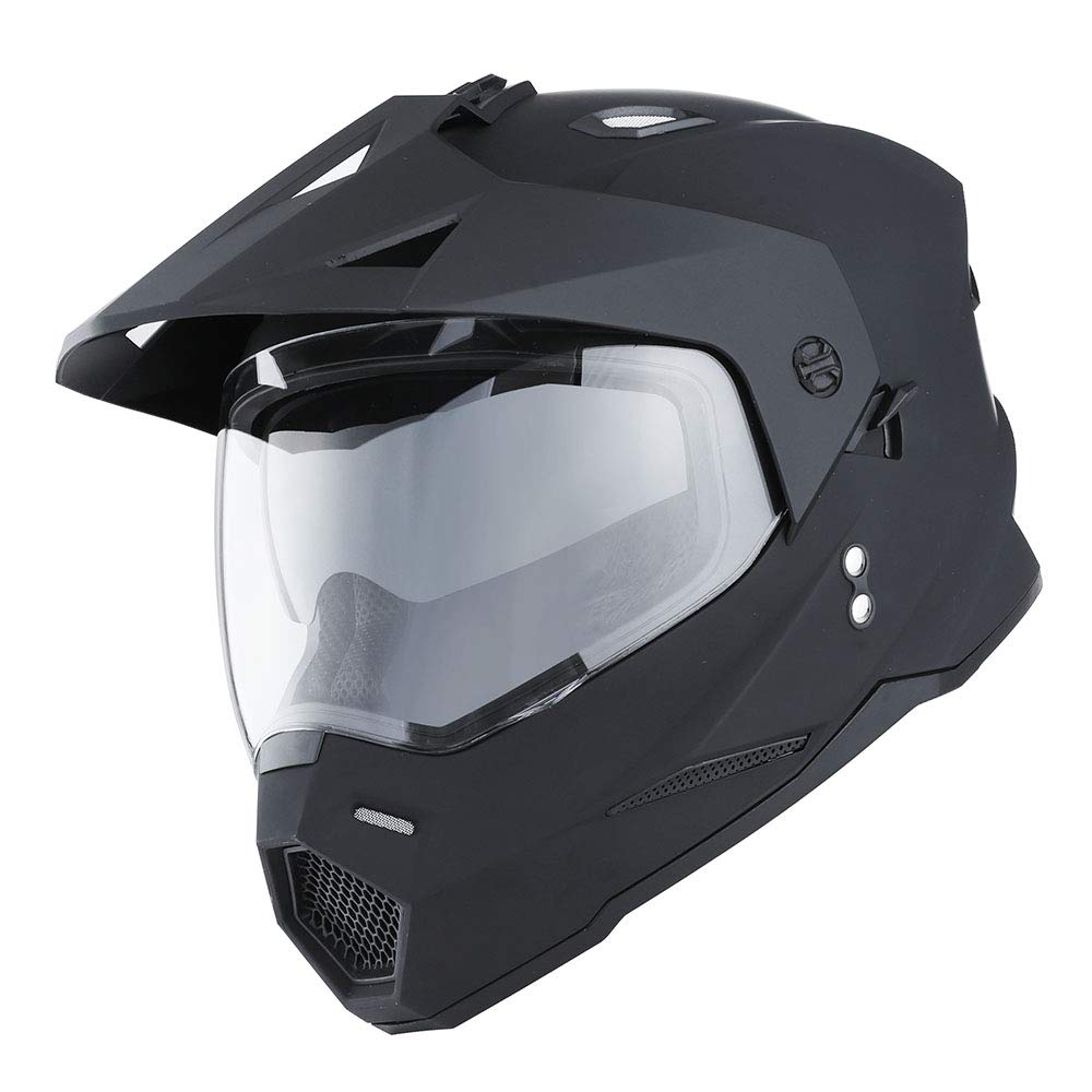 Dual Sport Motorcycle Full Face Helmet Dual Visor E729
