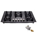 30 Inch 5 Burner Dual Fuel Gas Stovetop K3430