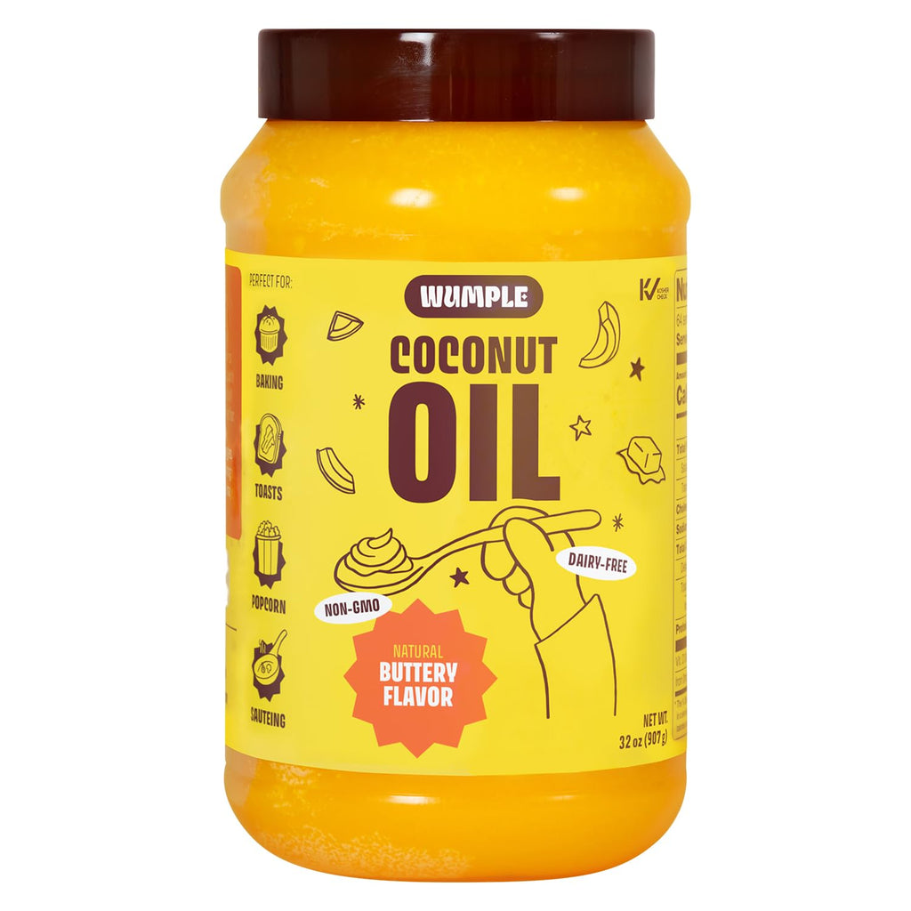 Natural Butter Flavored Coconut Oil 32 oz Y6890