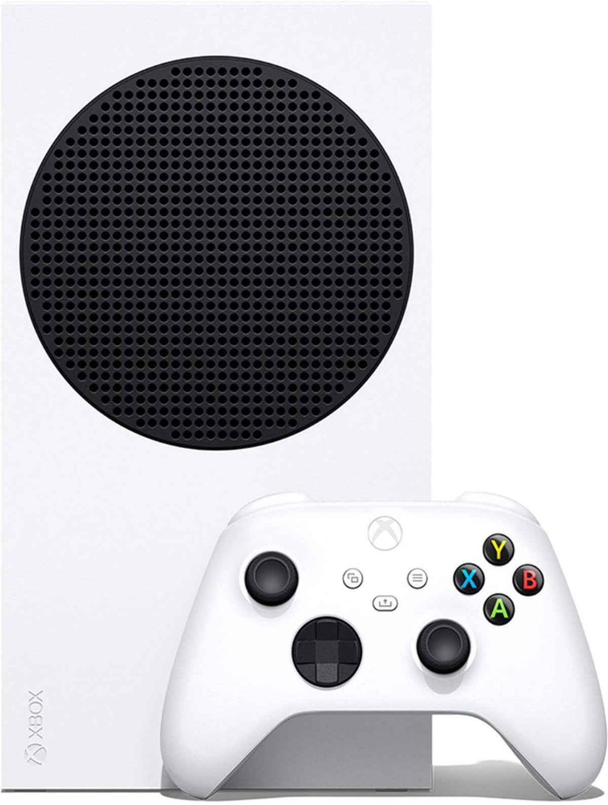 White 512GB SSD All-Digital Gaming Console with Wireless Controller T49395