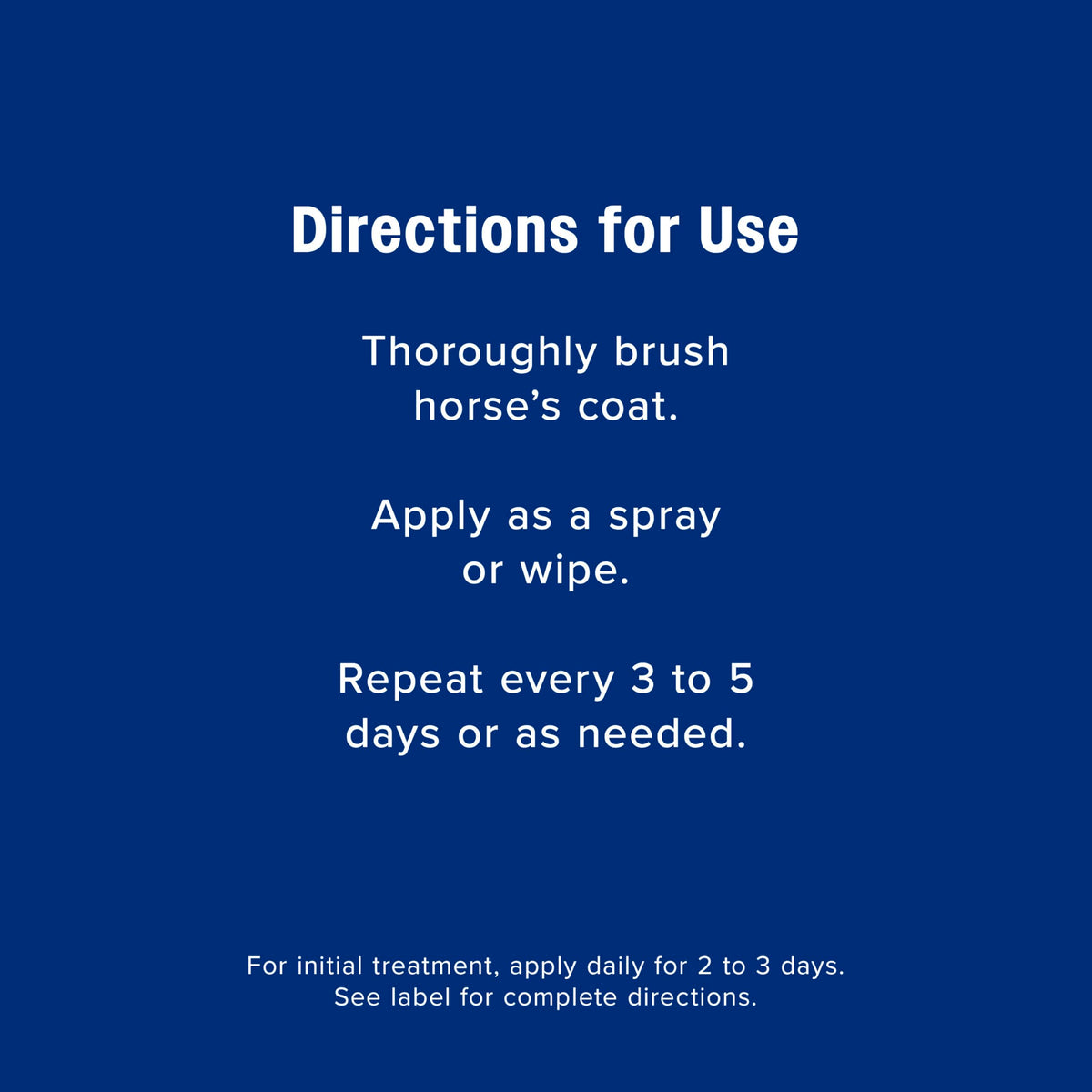 Mosquito Repellent Spray for Horses, 32 oz L90874