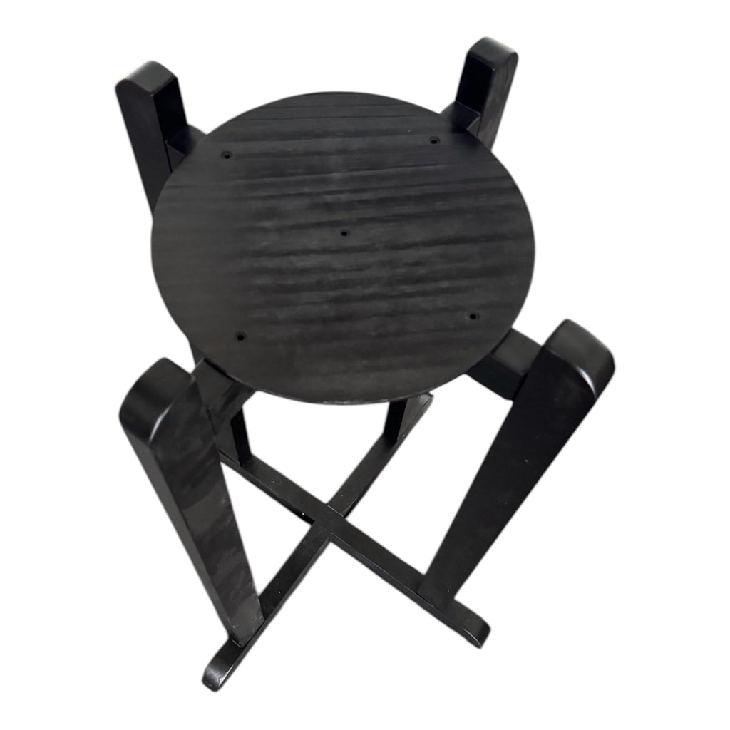 27" Black Wood Floor Stand for Water Dispenser F495931