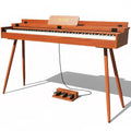 88 Key Weighted Digital Piano with Stand & 3 Pedals P1972