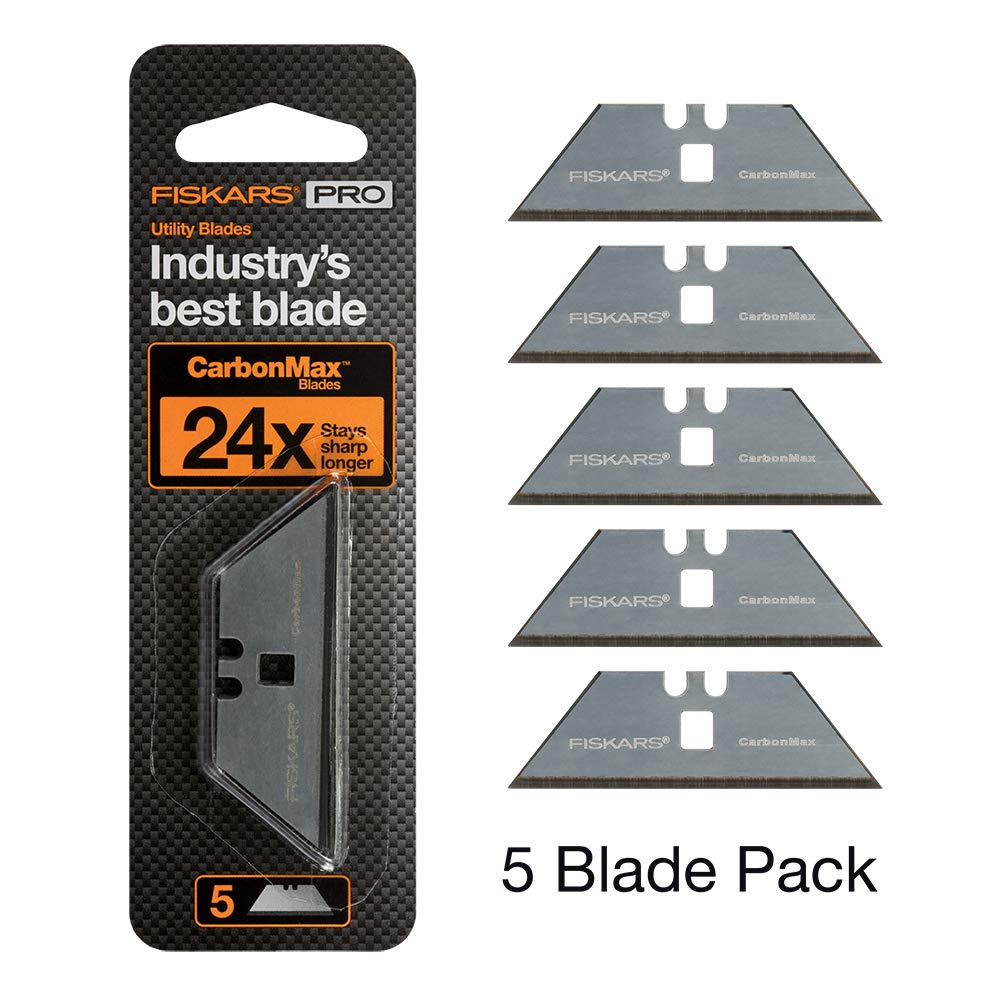 3/4" Utility Knife Replacement Blades, 5-Pack J4355