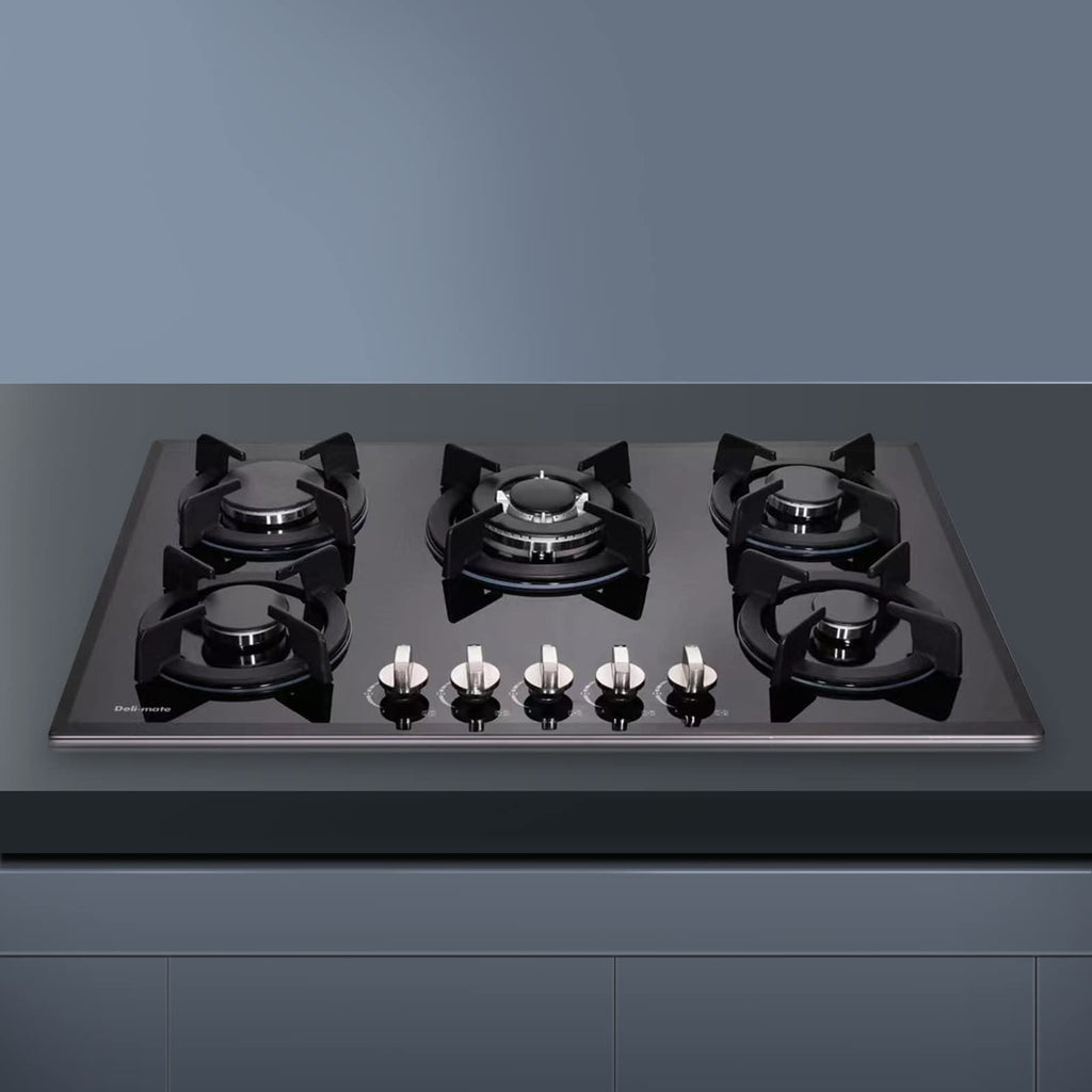 30 Inch 5 Burner Dual Fuel Gas Stovetop K3430