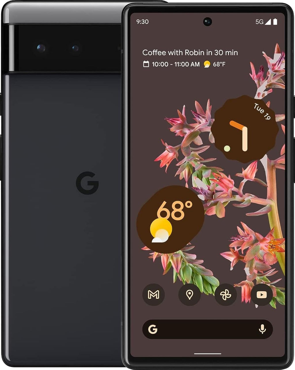 Unlocked 5G Android Smartphone with Wide and Ultrawide Lens 256GB Stormy Black M814