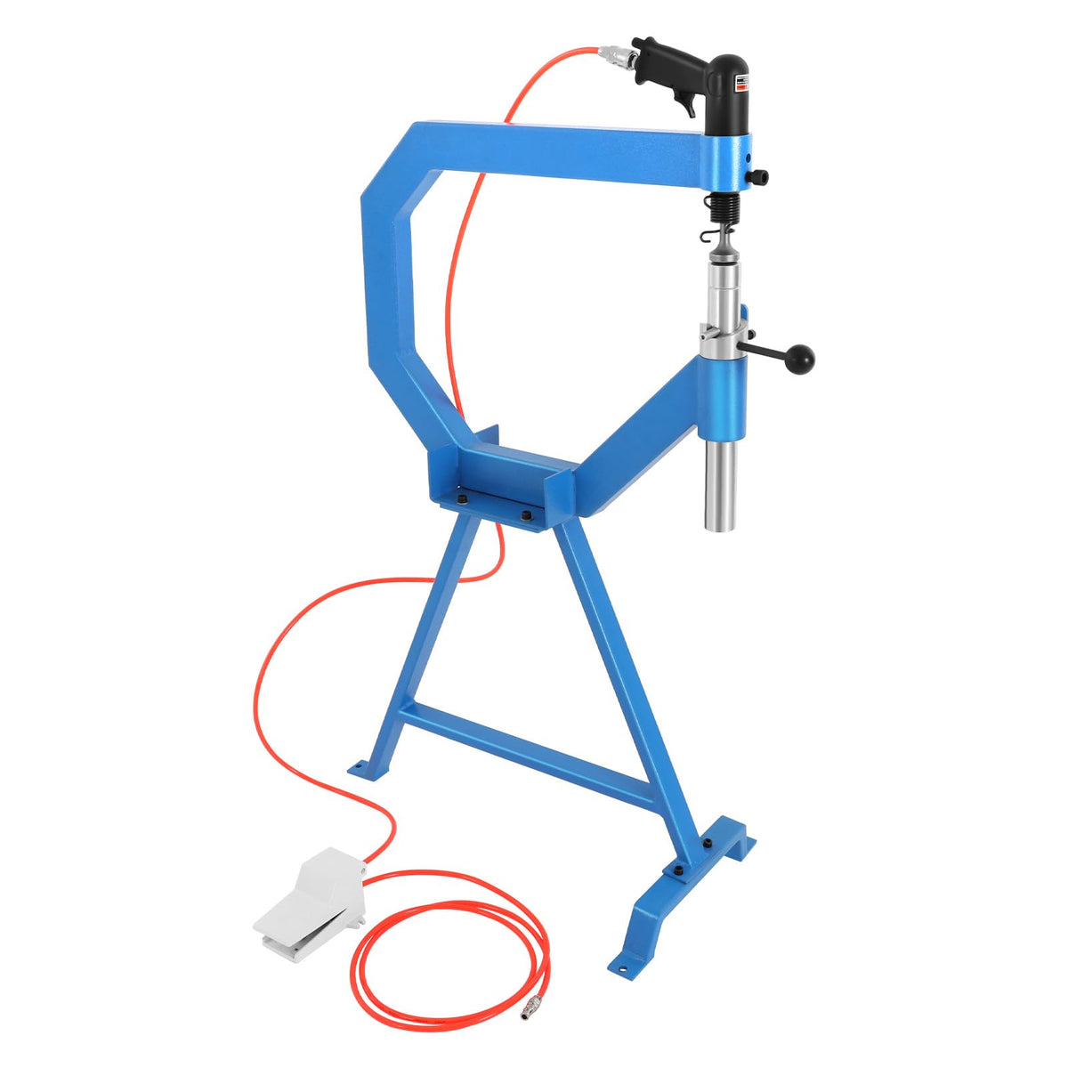 Pneumatic Planishing Hammer Sheet Metal Shaping Machine with Cast-Iron Stand S863