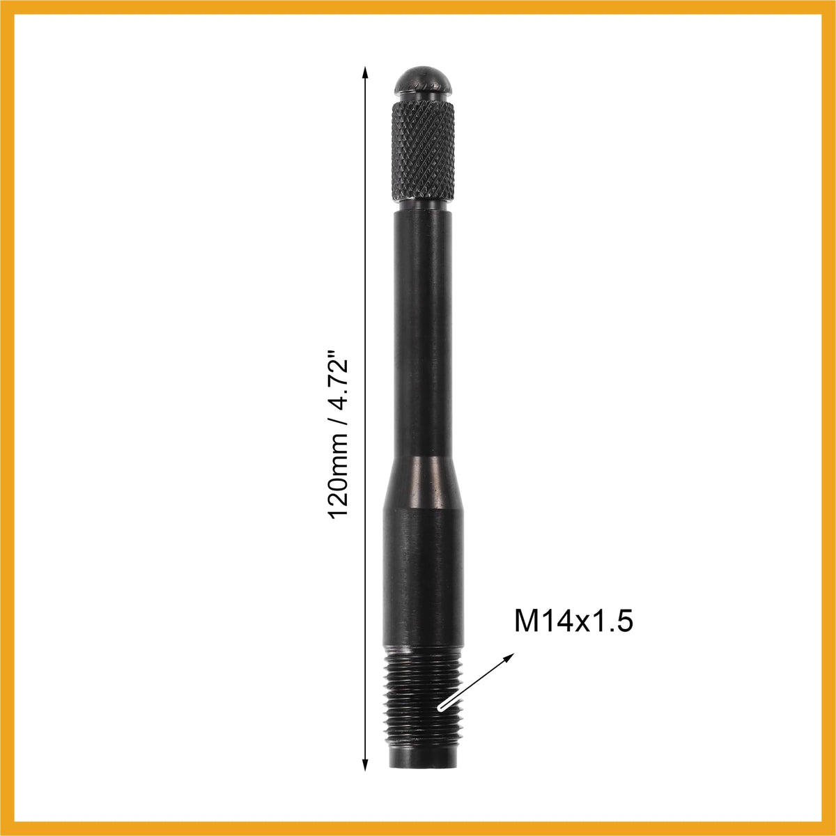 M14x1.5 Wheel Alignment Pin Black E13334