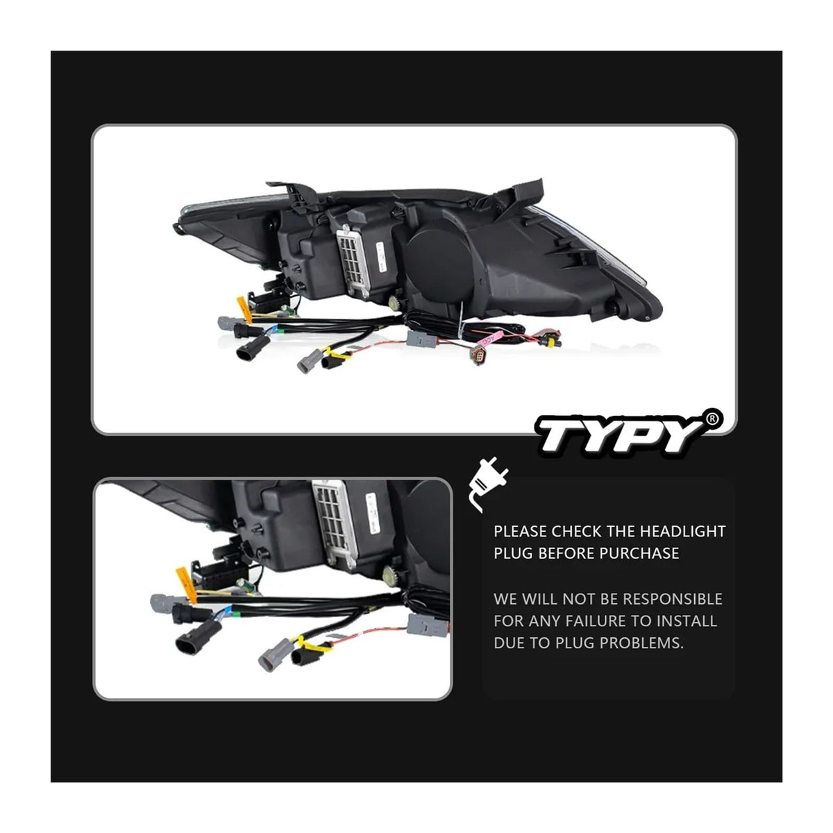 Toyota Camry LED Headlight D109