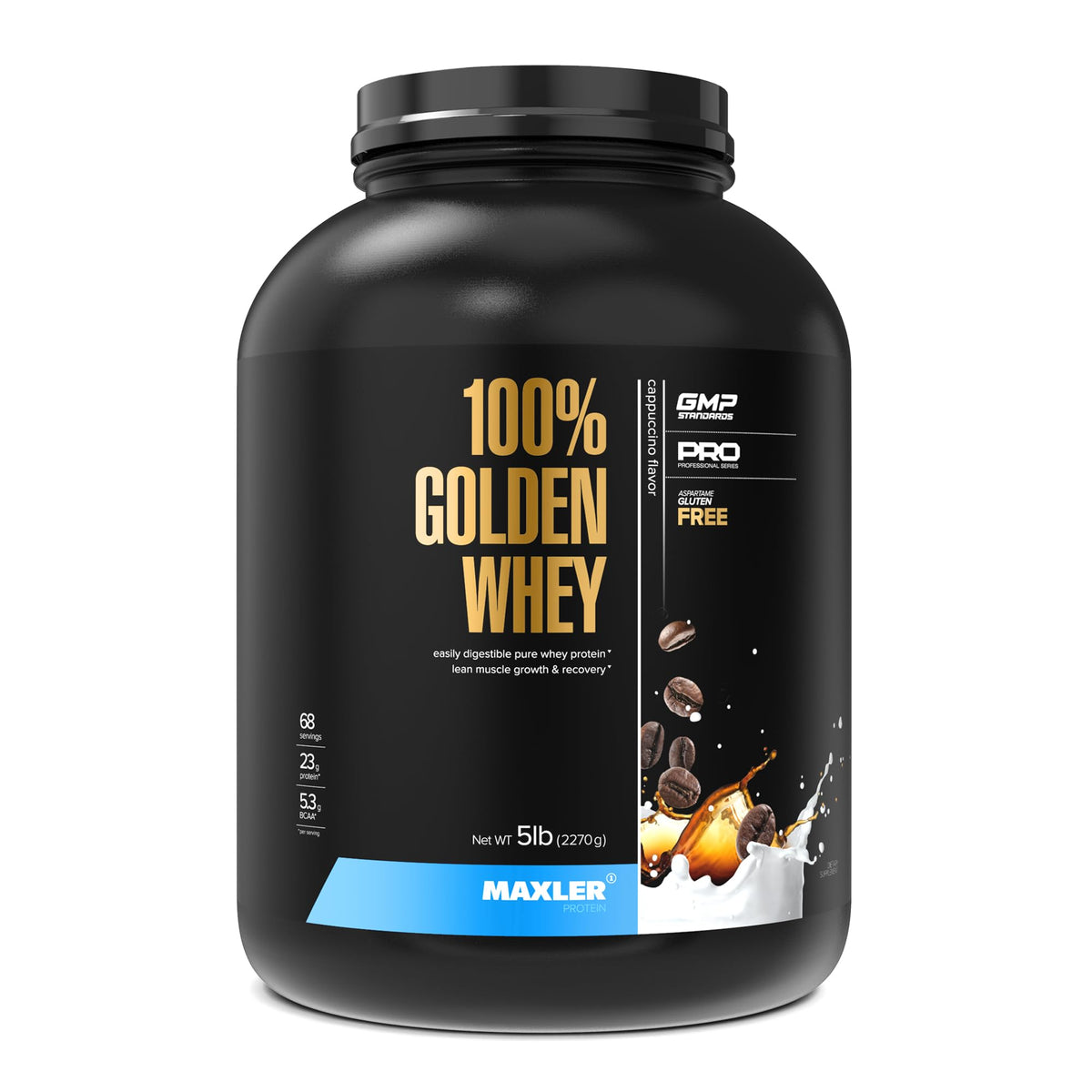 Whey Protein Powder Cappuccino 5 lb S557945