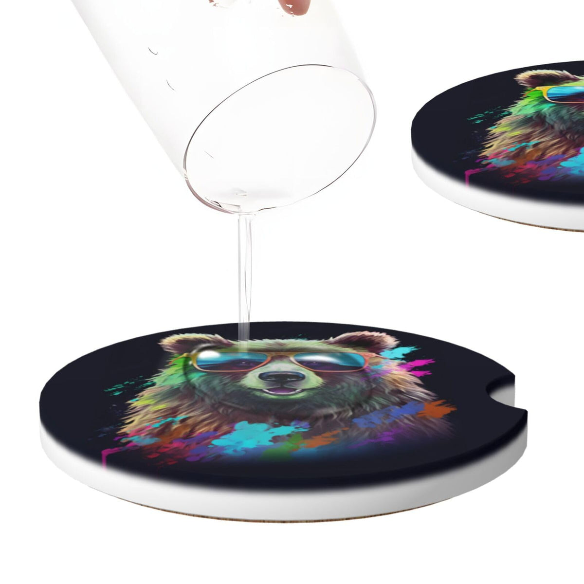 Ceramic Car Coasters 2 Pack B9502