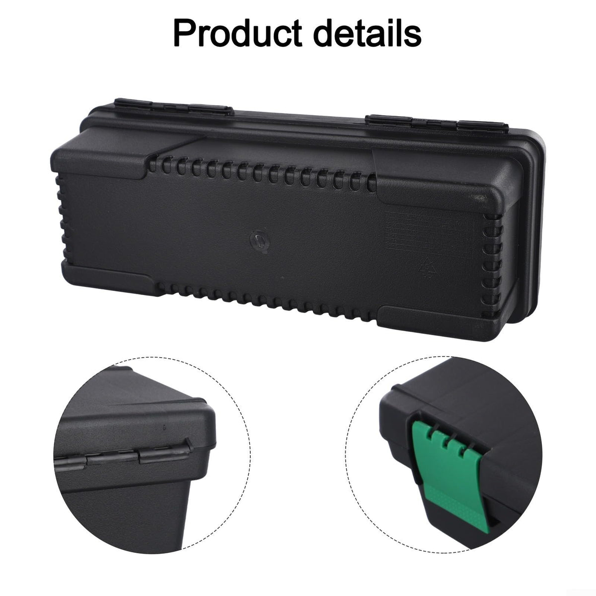 10 Inch Plastic Toolbox with Secure Latch B493351