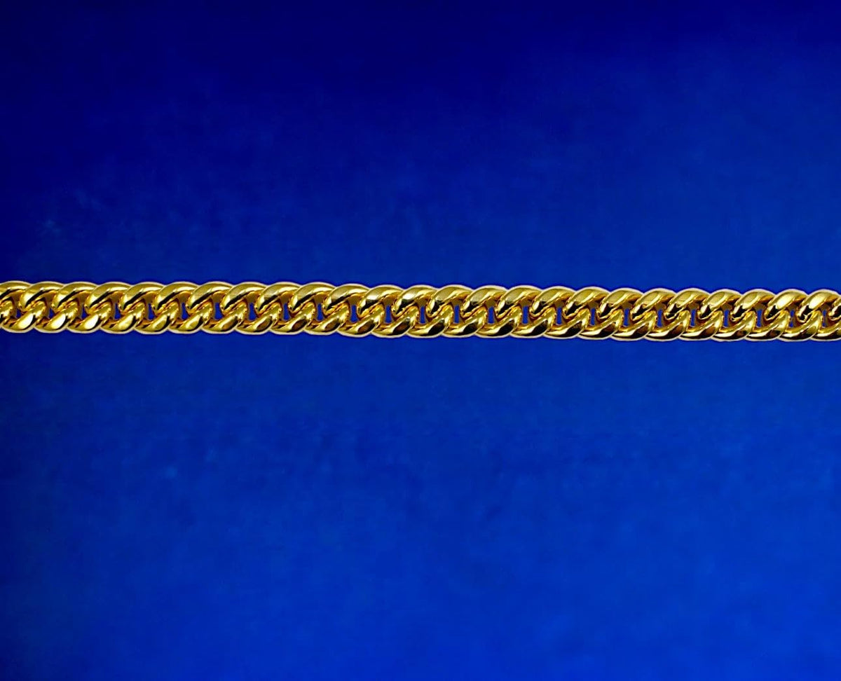 14K Yellow Gold Miami Cuban Chain W6742