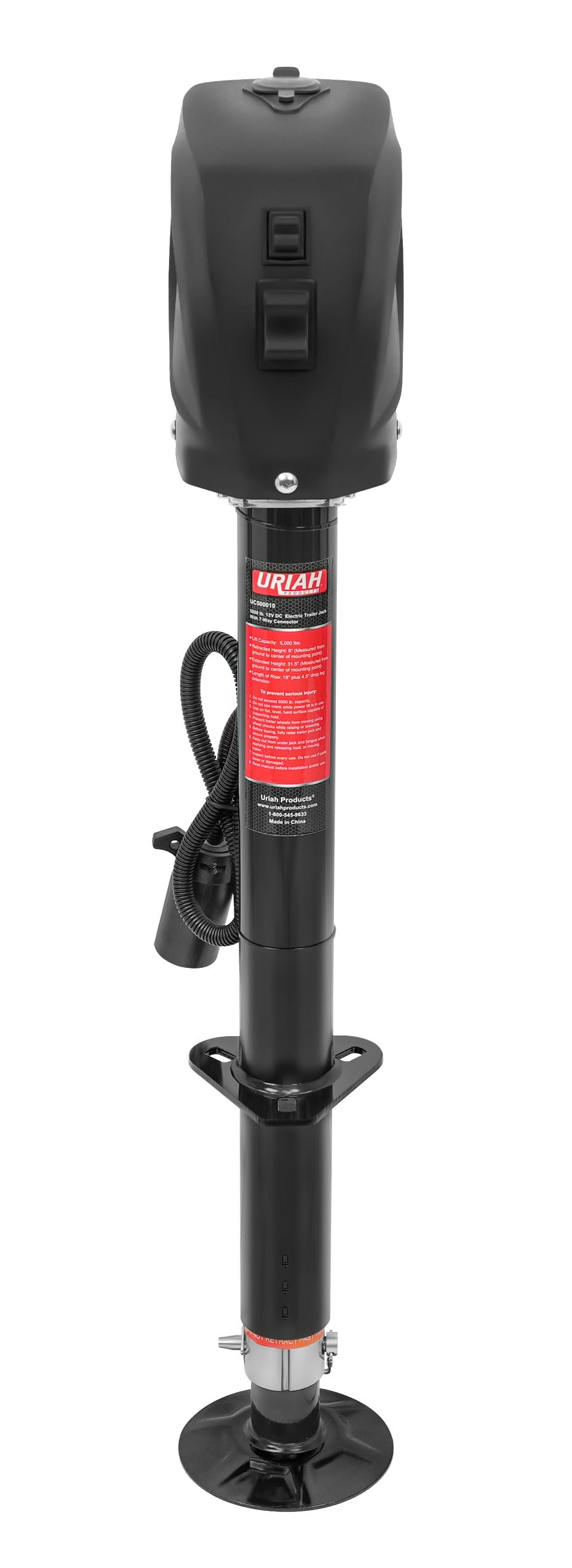 12V 5000 Lbs Electric Trailer Jack C231551
