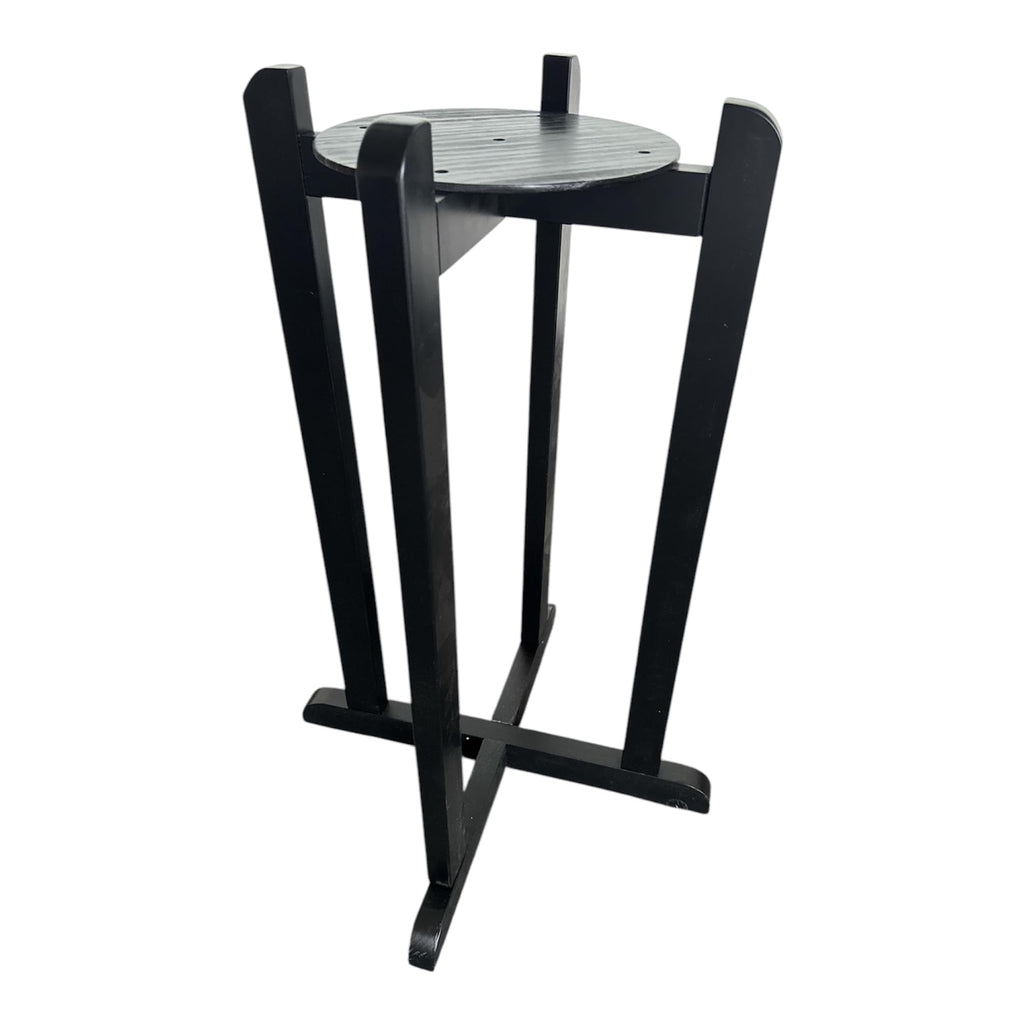 27" Black Wood Floor Stand for Water Dispenser F495931