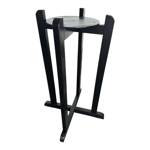 27" Black Wood Floor Stand for Water Dispenser F495931