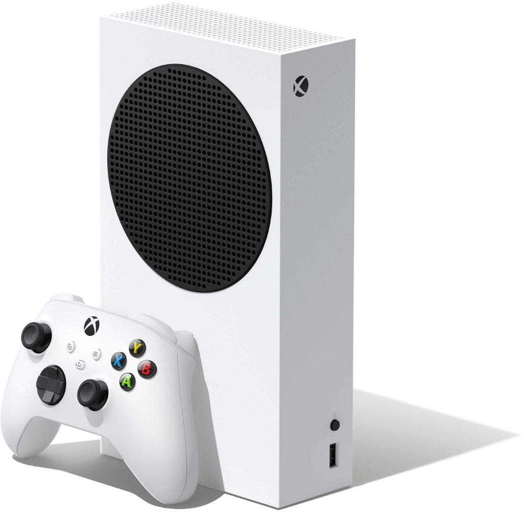 White 512GB SSD All-Digital Gaming Console with Wireless Controller T49395