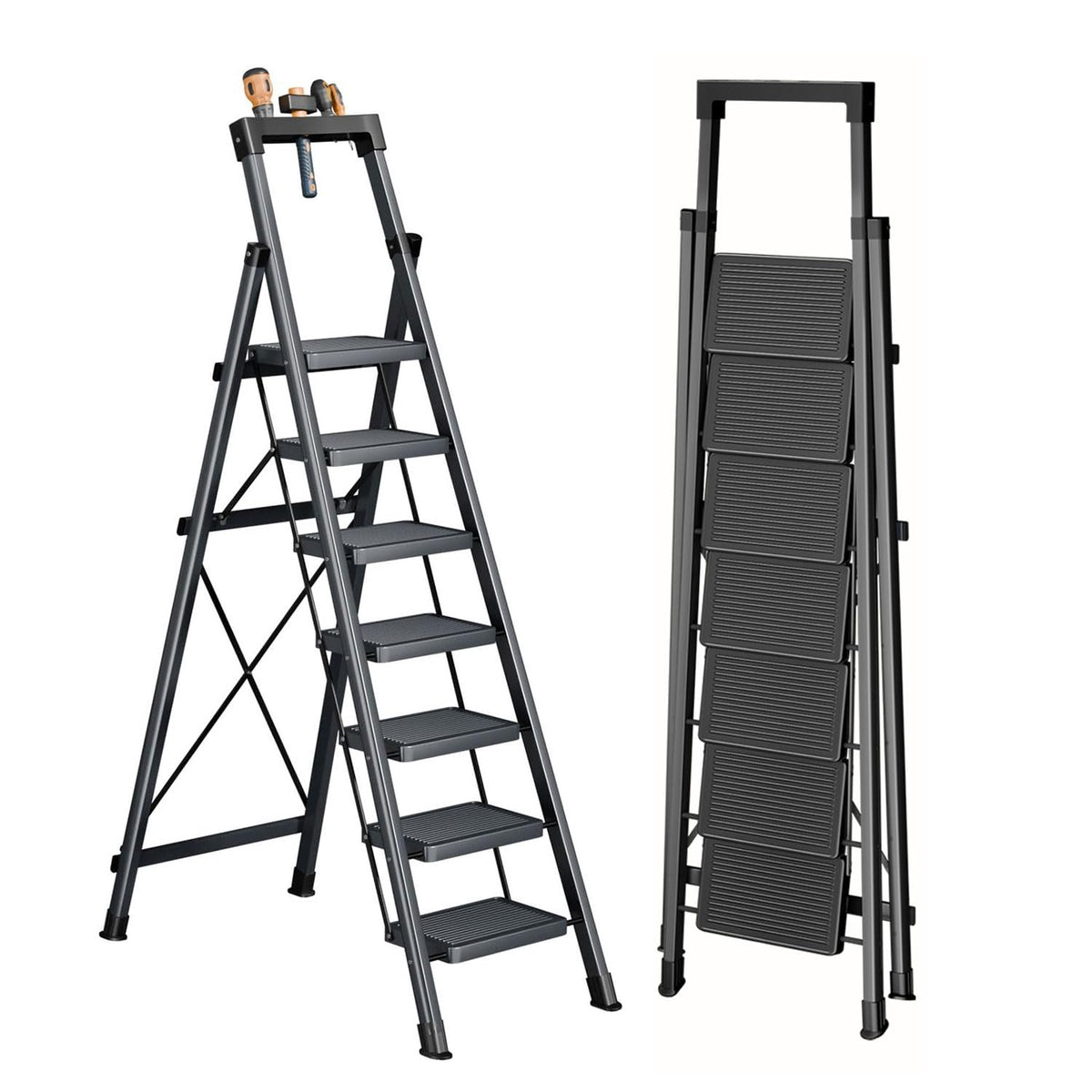 7 Step Ladder with Platform J5096