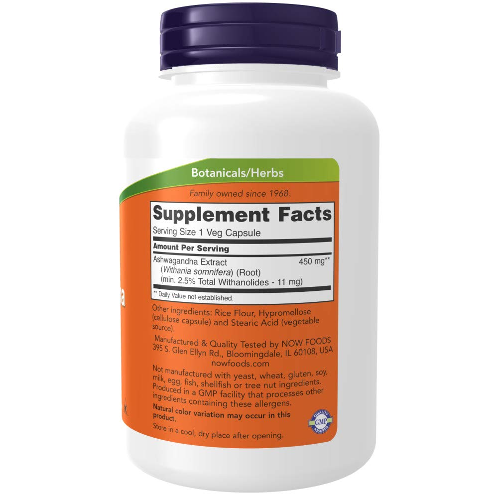 Ashwagandha Extract 450 mg 180 Capsule M661
