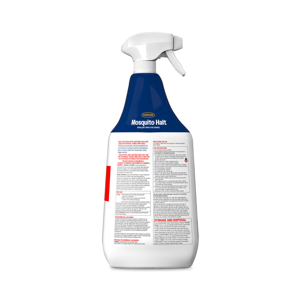 Mosquito Repellent Spray for Horses, 32 oz L90874