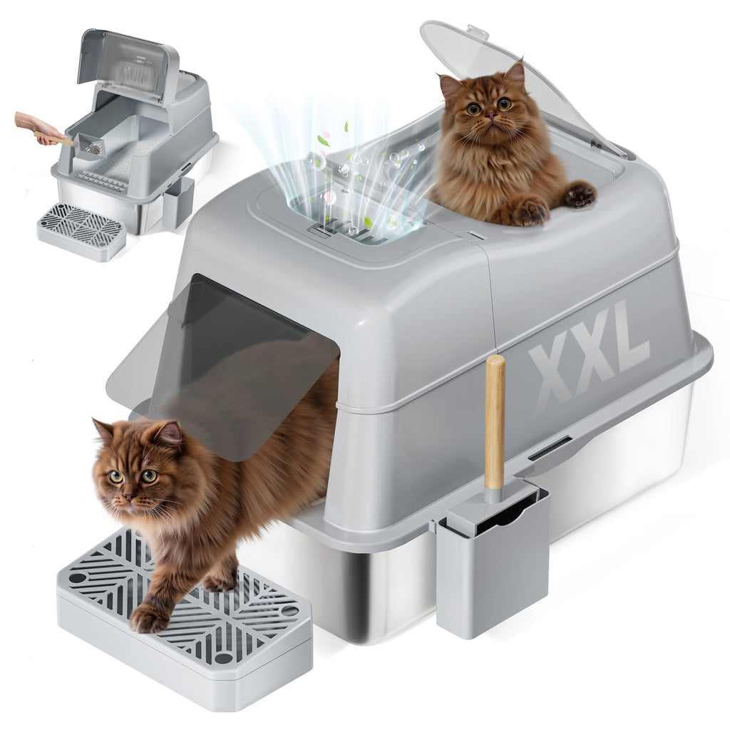 Stainless Steel Cat Litter Box H13720