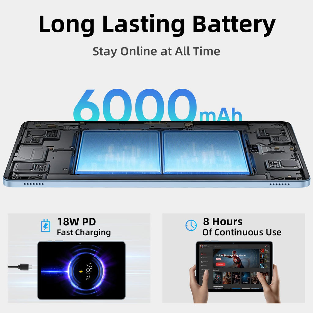 10 Inch Octa-Core Tablet with 24GB RAM 64GB ROM E3702