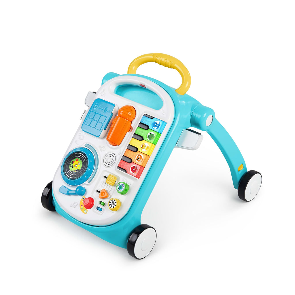4-in-1 Push Walker Activity Center Toddler Table Floor Toy V2182