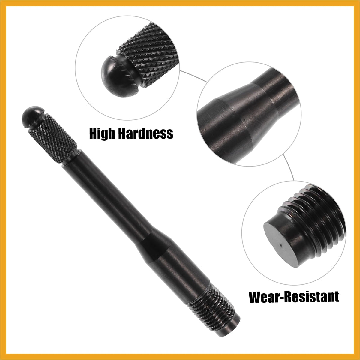 M14x1.5 Wheel Alignment Pin Black E13334