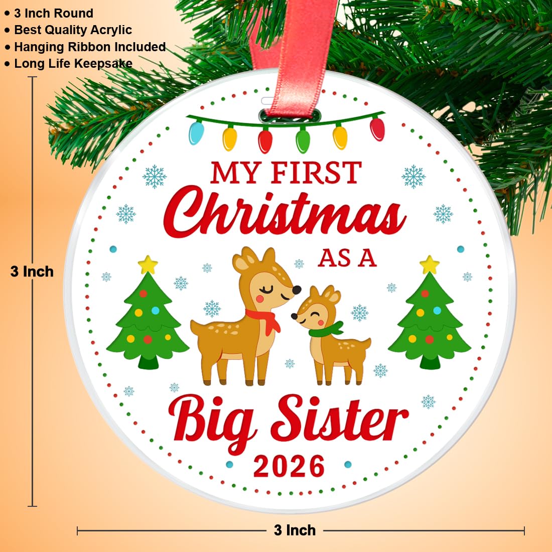Christmas Keepsake Ornament V6378