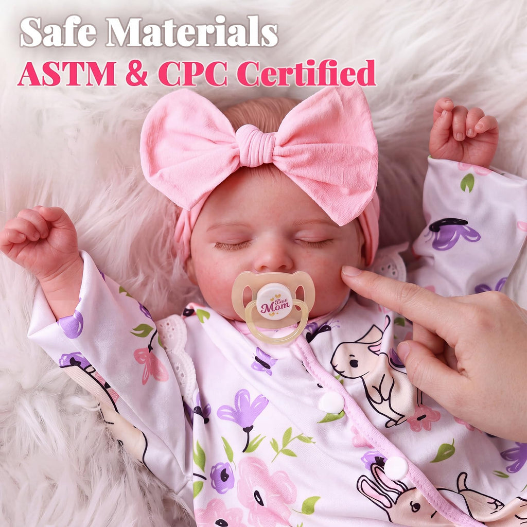 20 Inch Reborn Baby Dolls Girl with Play Set L97955