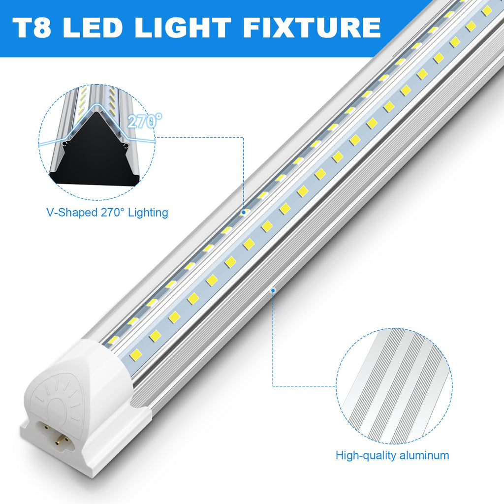 2FT 22W 3300LM 6000K Cool White Linkable LED Shop Lights S392
