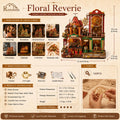 3D Wooden Puzzle 742pcs Wood Building Kit Y495883