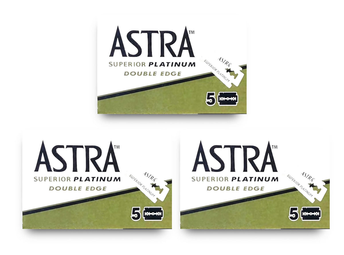 Double Edge Safety Razor Blades 5 Count Pack of 3 K393