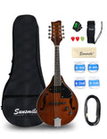 8 String Acoustic-Electric Mandolin Instrument with Pickup J576
