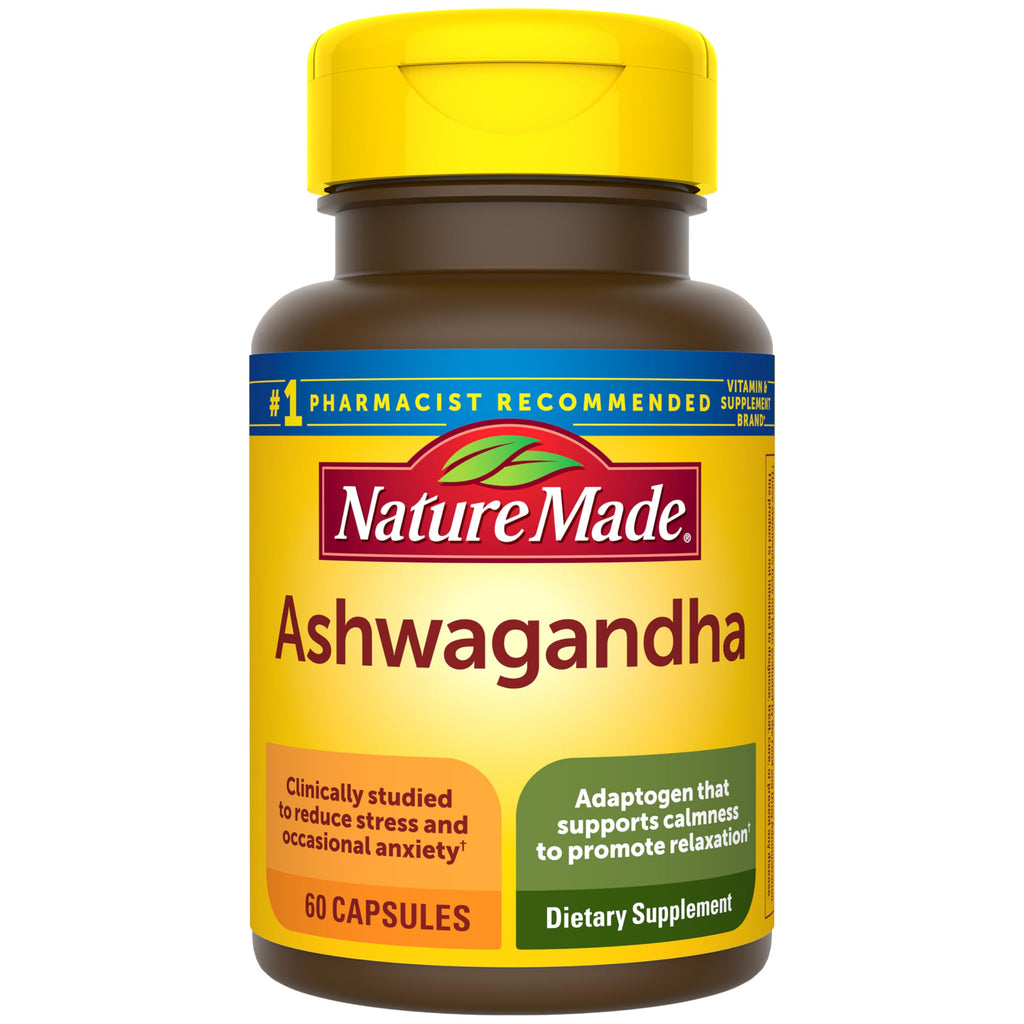 Ashwagandha Capsules 125mg 60 Capsules W3360