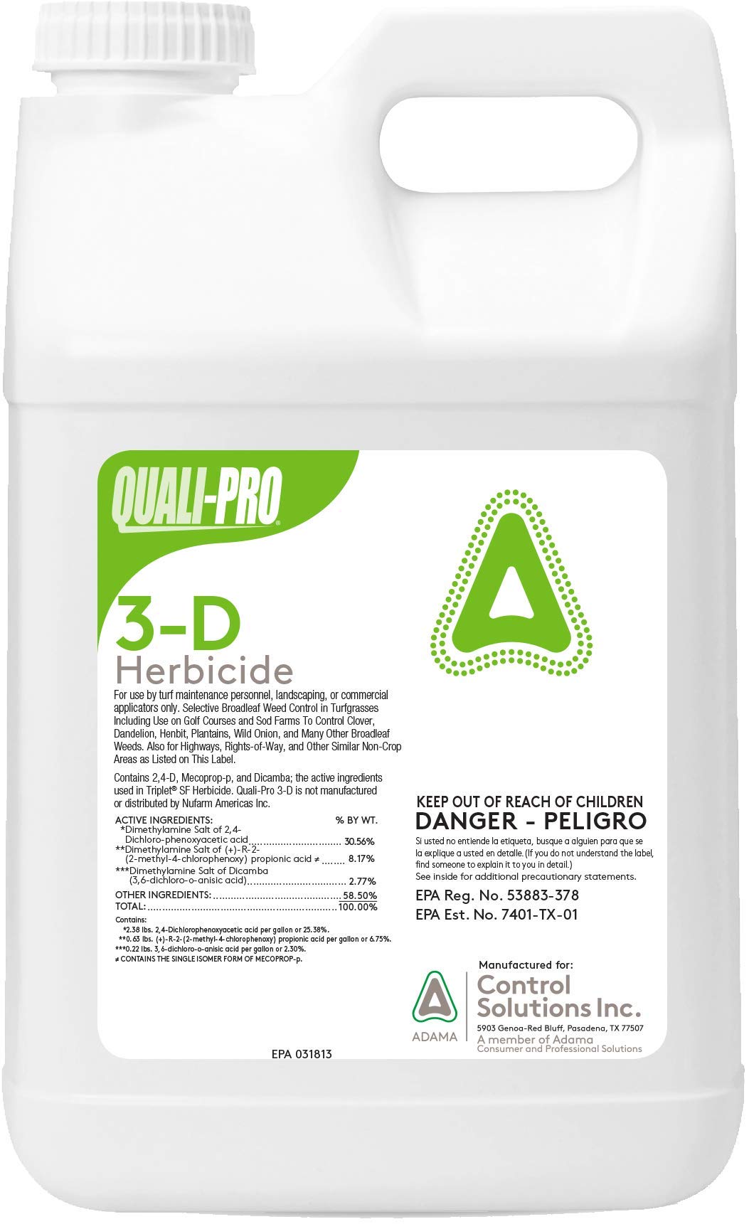 2.5 Gallon Jug Herbicide M196