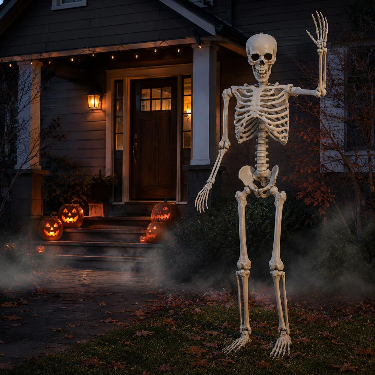 Life Size Poseable Skeleton with Movable Joints L118