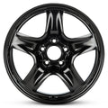 17 Inch Painted Black Car Wheel E4078