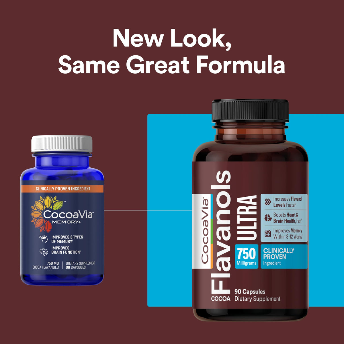 750mg Cocoa Flavanols Vegan Gluten-Free Cocoa W6111